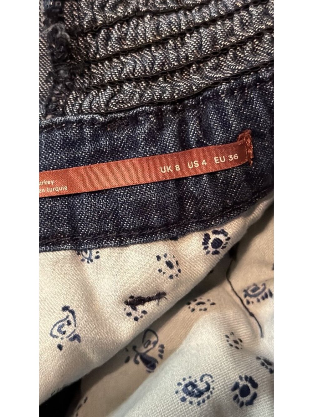 Anthropologie, Pilcro The Skipper denim strapless Wide Leg jumpsuit Size 4 Boho - Picture 10 of 13